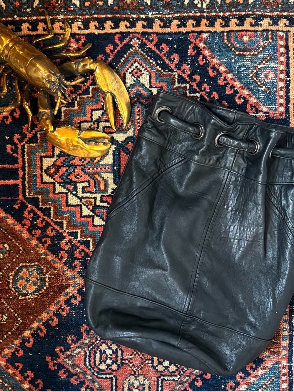 Pele Che Coco Buttery Soft Leather Backpack - Picture 6 of 12